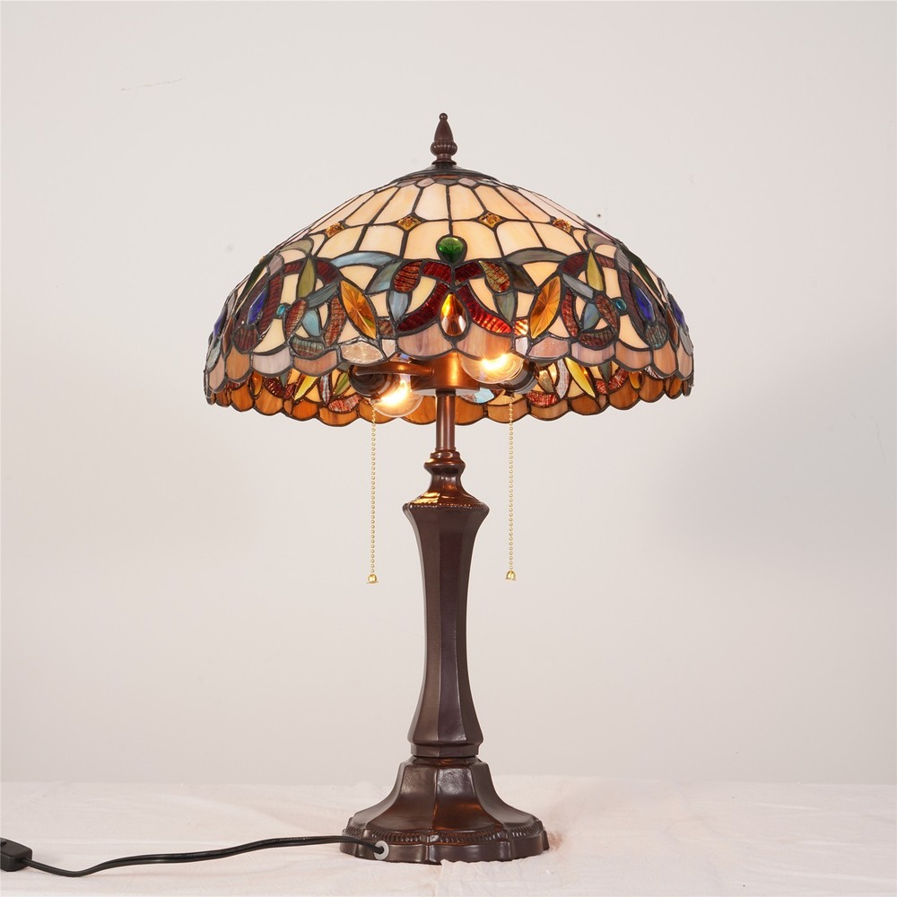 Vintage Colorful Table Lamp Bedroom Study Room Reading Light Desk Lamp