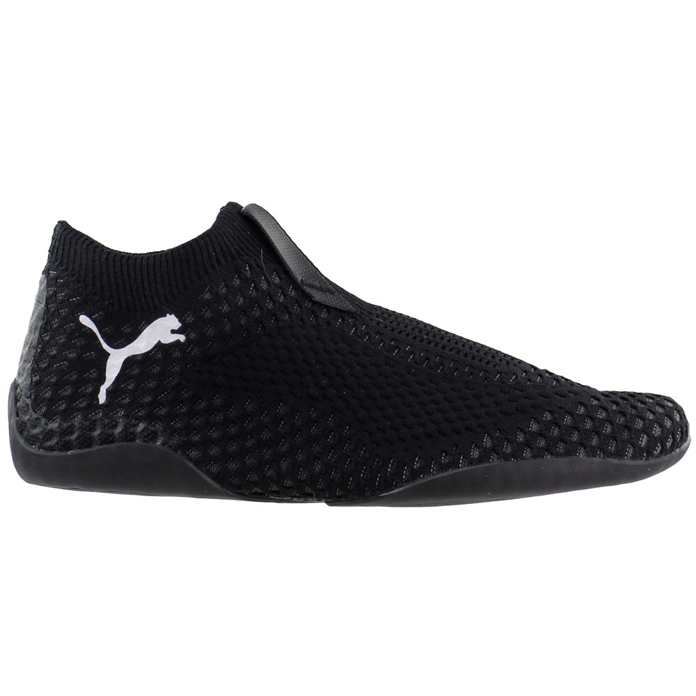 PUMA Mens Slip-On Black Active Gaming Sneakers Casual Shoes 306663-01