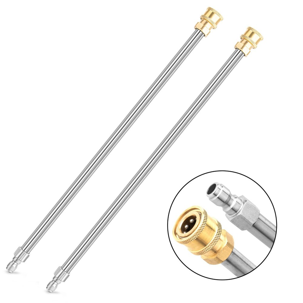Pressure Washer Extension Wand 2 Pack Pressure Washer Wands 17 Inch Stainless