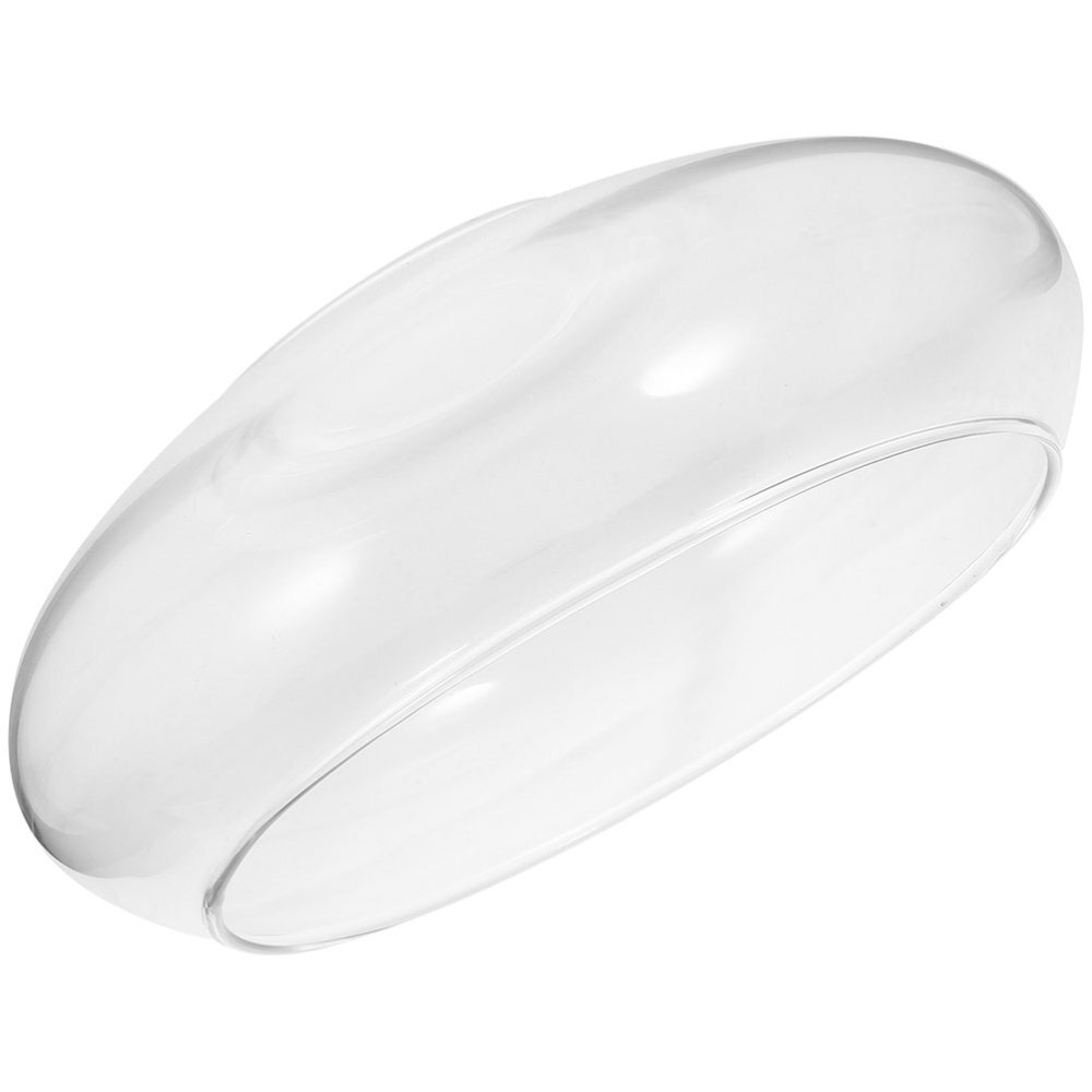 Clear Glass Hydroponic Planter Bowl for Aquatic Plants