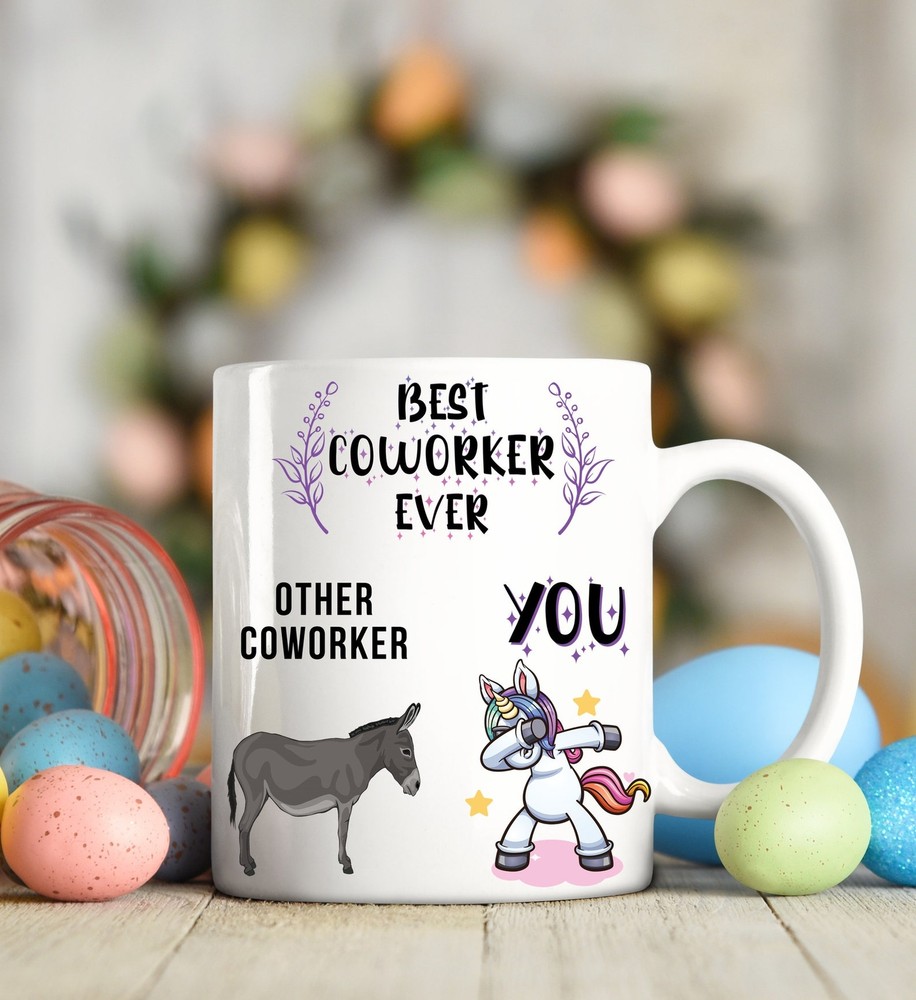 Coworker Farewell Mug Gift for Job Leavers Office Appreciation Present
