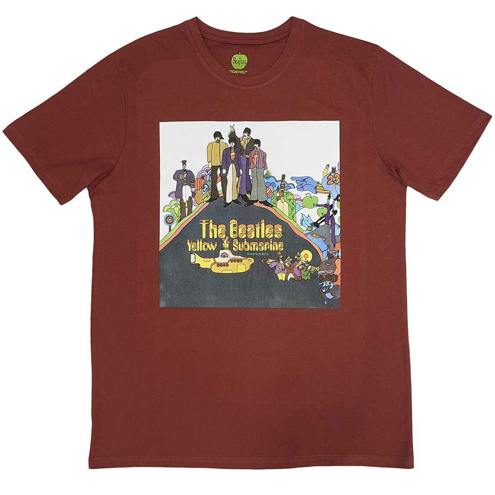 Beatles Yellow Submarine Album Graphic T-Shirt for Fans