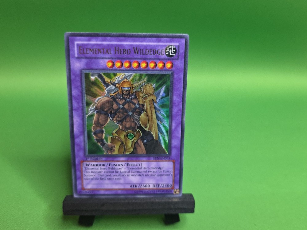 Elemental Hero Wildedge 1st Edition EEN-EN035 Trading Card