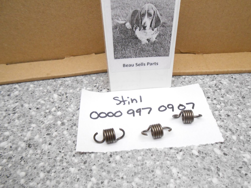 Stihl 038 MS380 MS381 Clutch Springs Set of 3 Replacement Part 0000 997 0907