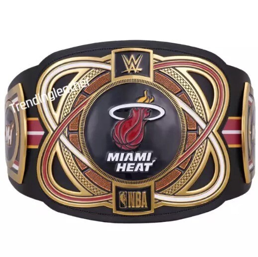 Miami Heat Legacy Title WRESTLING CHAMPIOSHIP BELT ADULT SIZE REPLICA 2mm ZINC