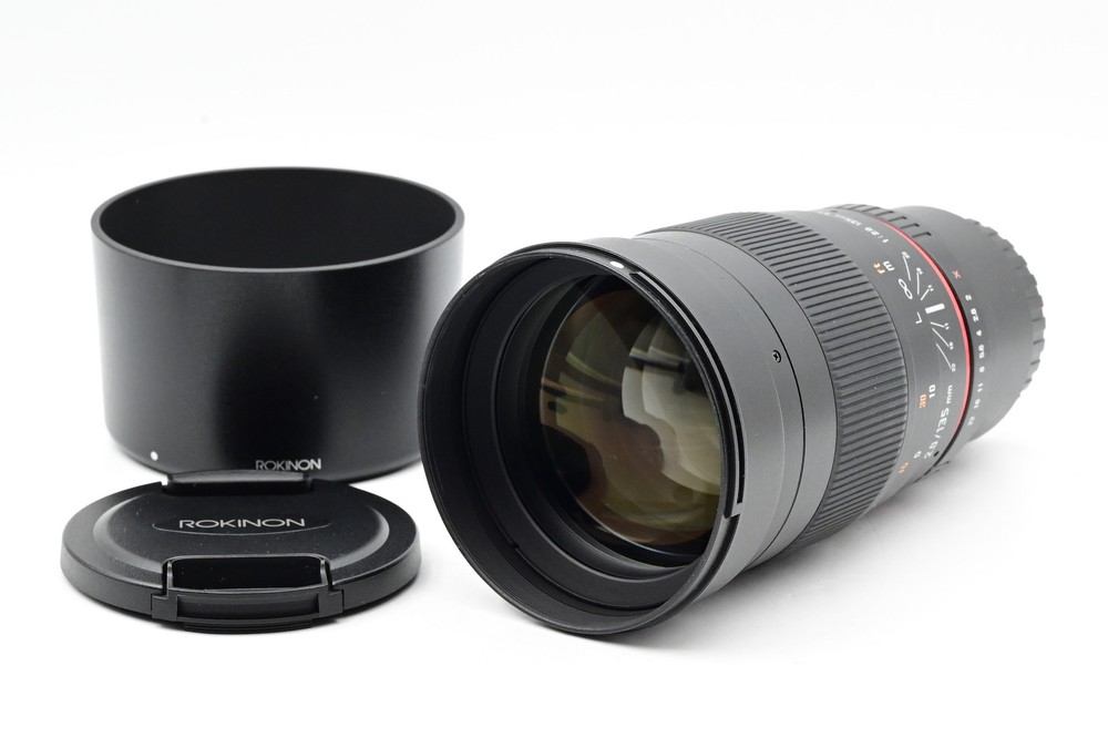 Rokinon 135mm f2 ED UMC Fuji X Mount Telephoto Lens