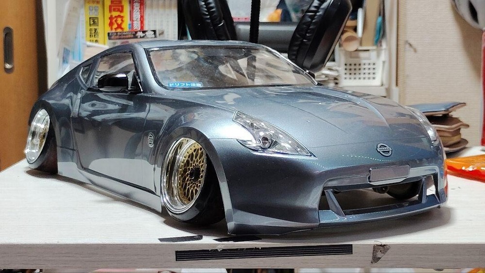 Tamiya 1/10 Nissan 370Z Z34 Painted RC Body Only