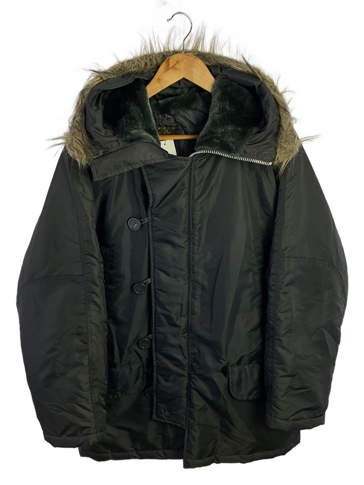 Flight Jacket/M/-/Gry/Plain/232M0515B 3389