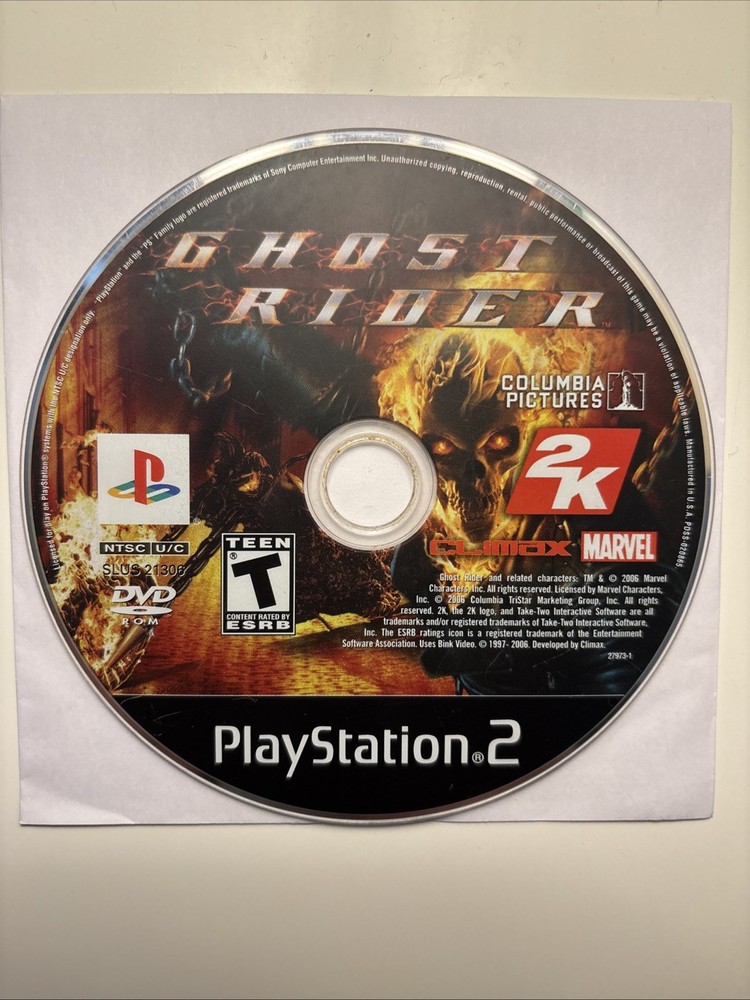 Playstation 2 - Ghost Rider PS2 Disc Only