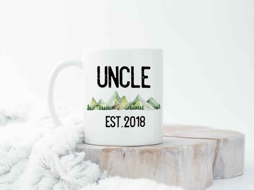 Personalized Uncle Mug Est Mugs New Uncle New Aunt New Auntie Pregnancy Reveal