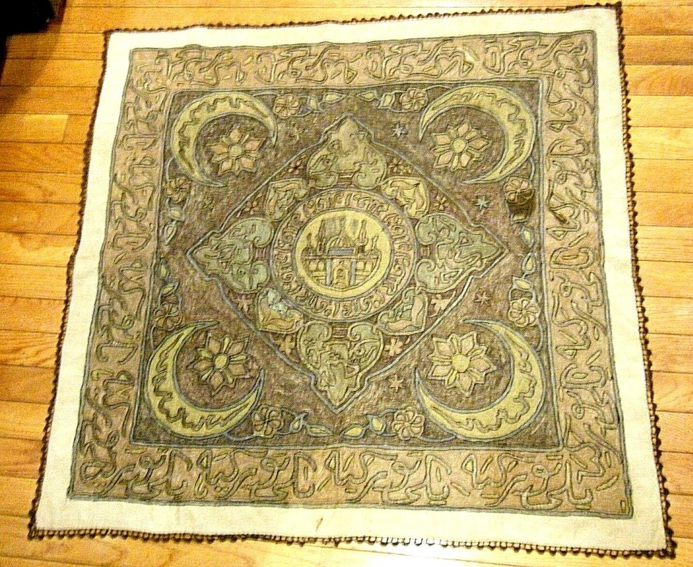 Antique Bullion Goldwork Embroidery 36