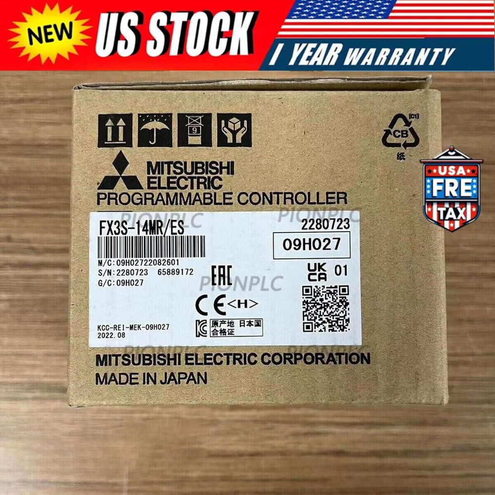 1PC New Mitsubishi FX3S-14MR/ES Programmable Controller Fast Ship