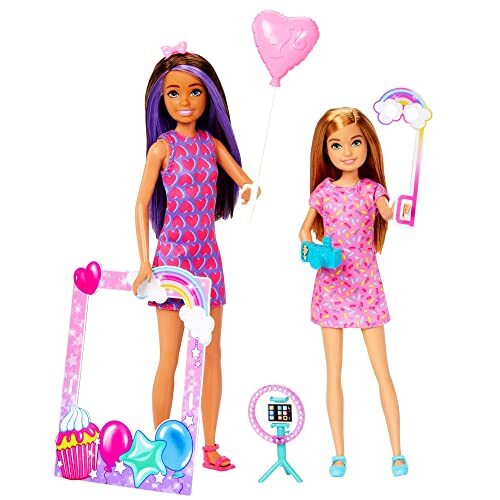 Barbie Celebration Fun Birthday Skipper and Stacie Doll 2-Pack