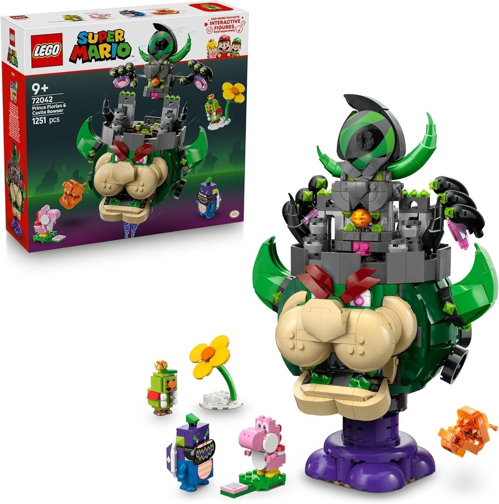 LEGO Super Mario: Prince Florian and Castle Bowser 72042