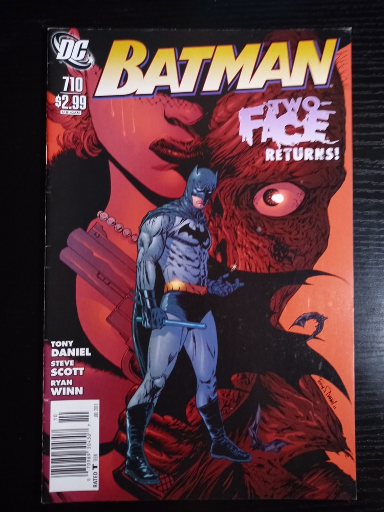 BATMAN #710 - key scarce 4th last issue : Rare Newsstand Edition
