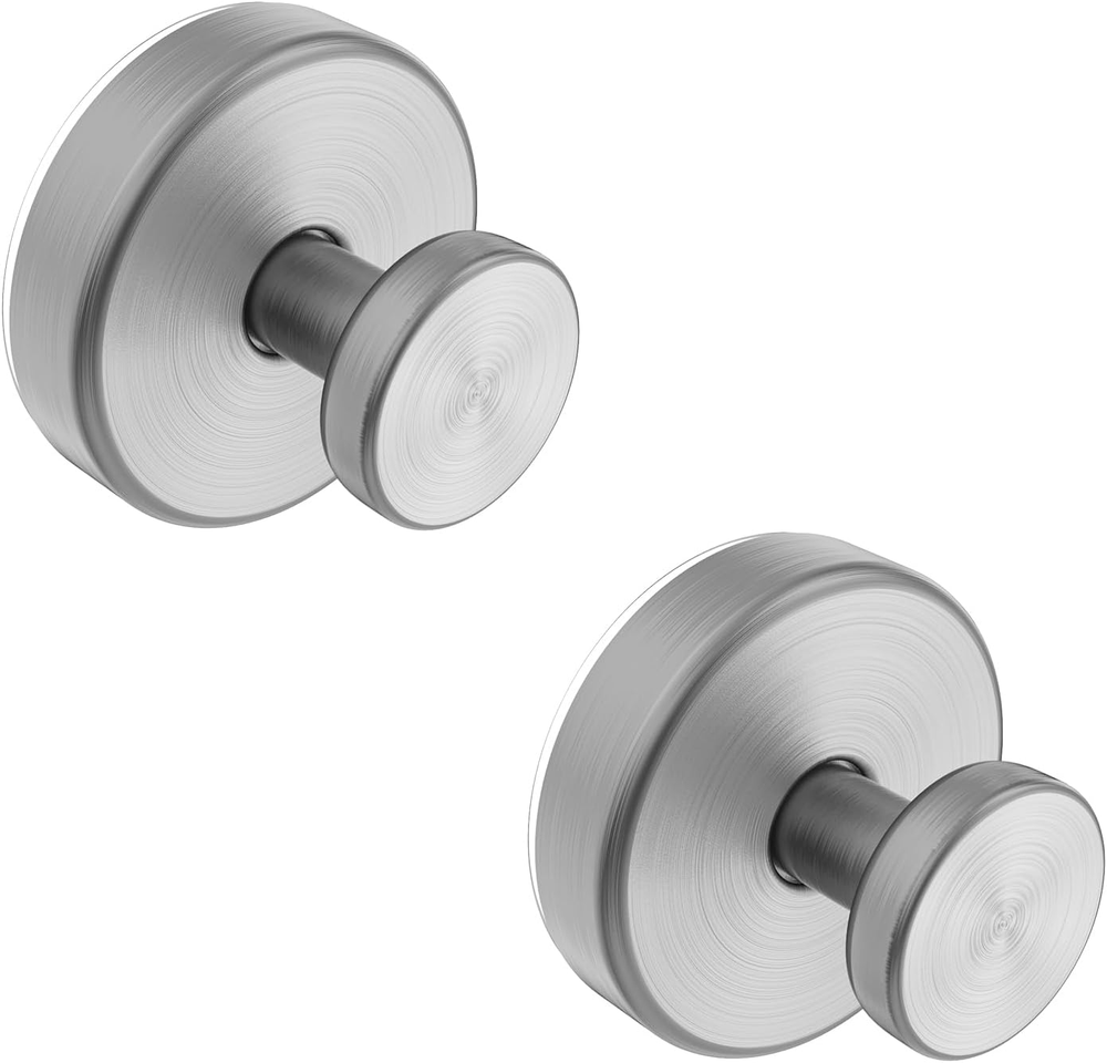 Suction Cup Hooks for Shower, Removable Towel Hooks for Bathroom Window - 2 Pack