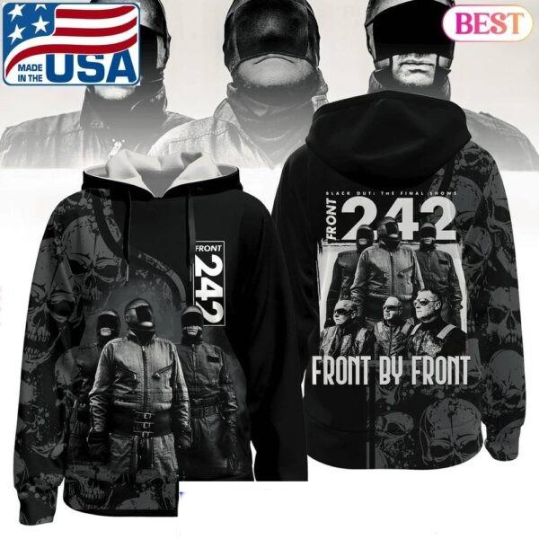3d hoodie, Front 242 BAnd Front By Front Special Hoodie,shirt US size