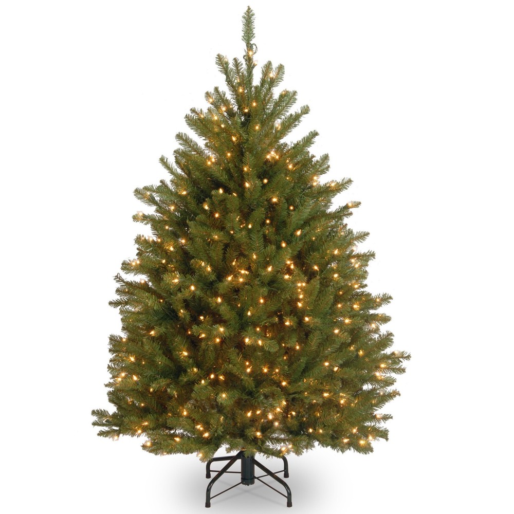 4 ft Pre-Lit Green Artificial Christmas Tree by National Tree