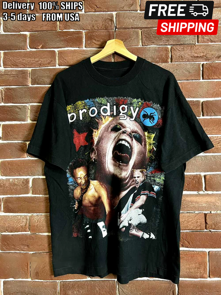 The Prodigy Keith Flint Band Concert Unisex Cotton Shirt All Size S-5XL PR350