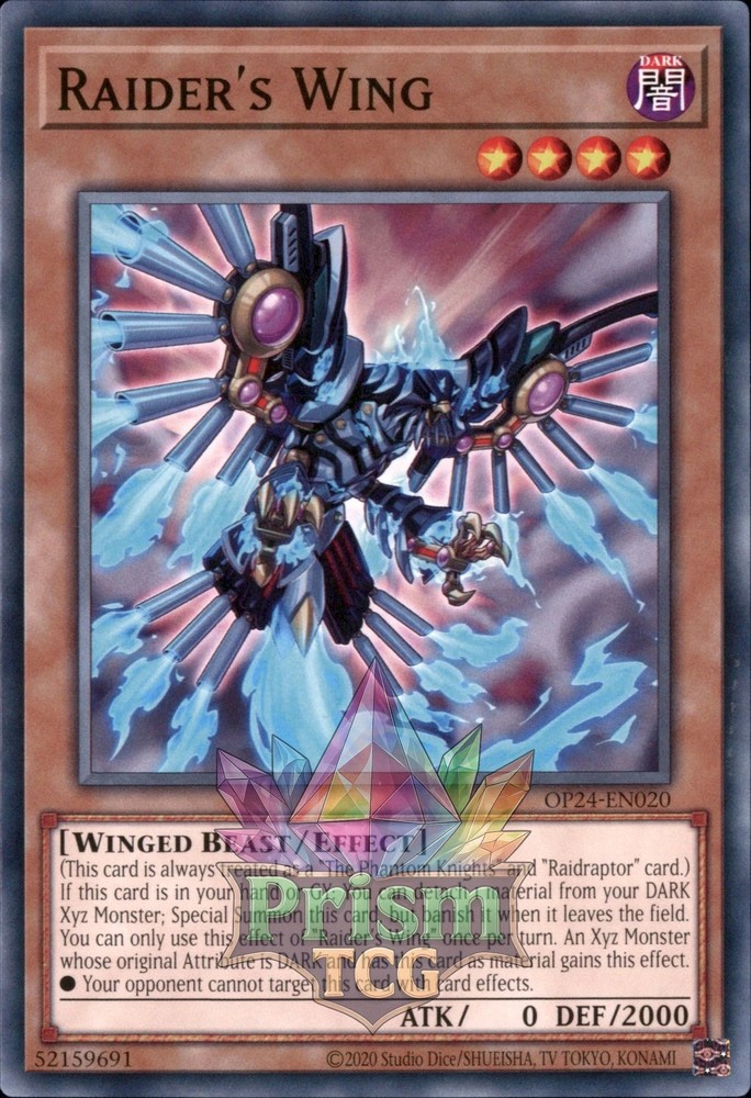 Raiders Wing OP24-EN020 Yu-Gi-Oh Ultra Rare Card