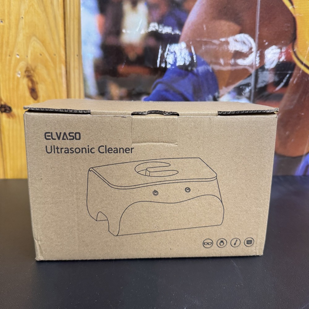 ELVASO 700ml 40W Ultrasonic Cleaner GZ-CS06 for Jewelry Eyeglasses Watch Home Use