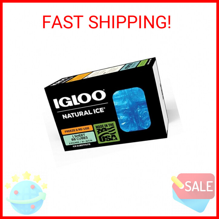 Igloo MaxCold Gel Ice Packs, Reusable Ice Packs for Coolers, Long Lasting Cold F