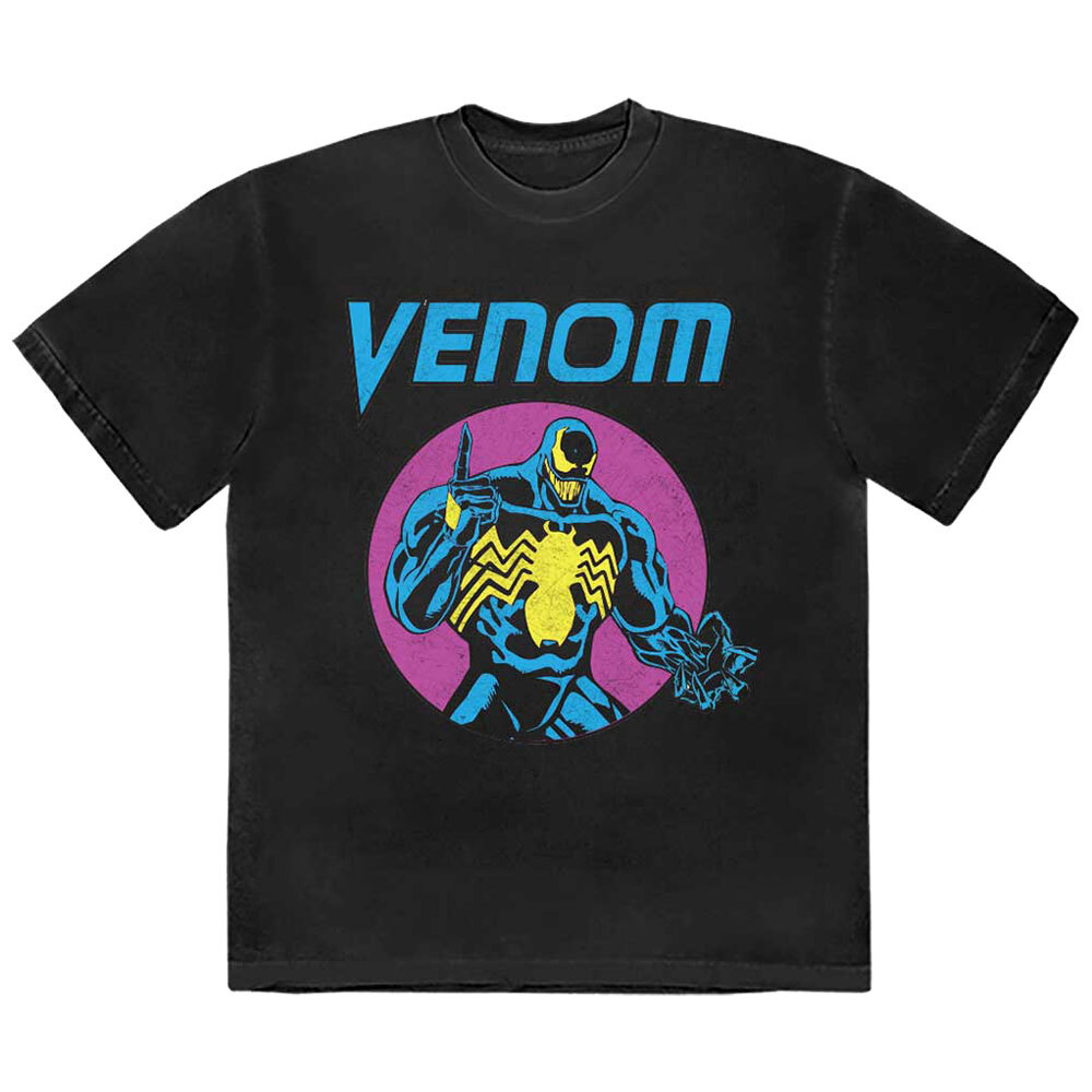 Venom Purple Circle Logo Graphic Tee for Men and Women