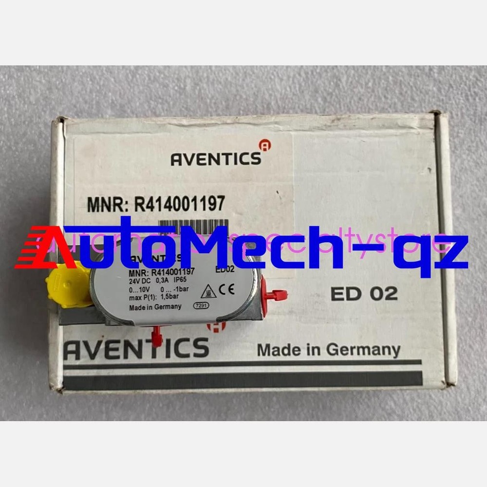1PCS NEW AVENTICS R414001197 Solenoid valve shipping Via DHL or Fedex