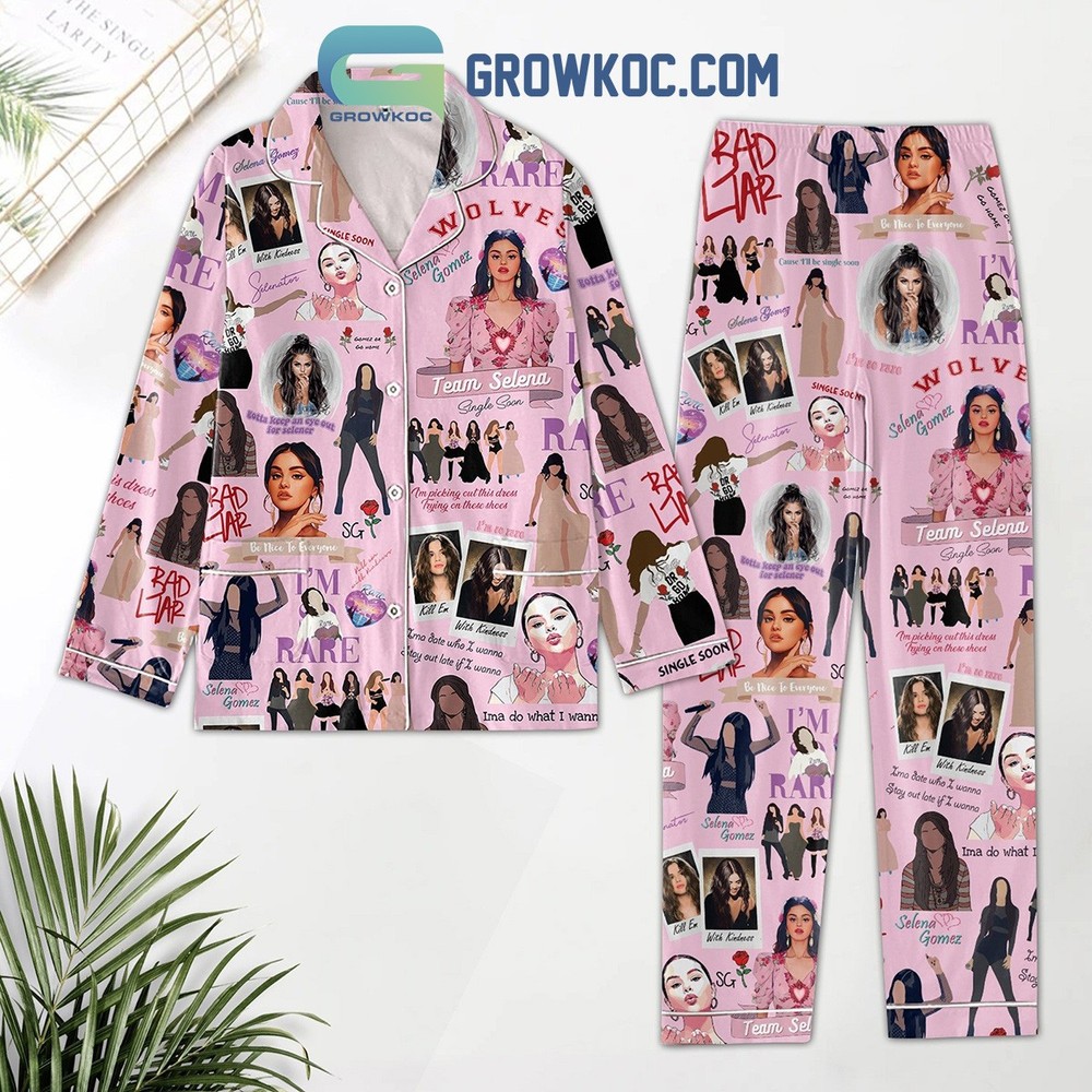 Juego de pijamas Selena Gomez I8217m So Rare Team Selena Single Soon