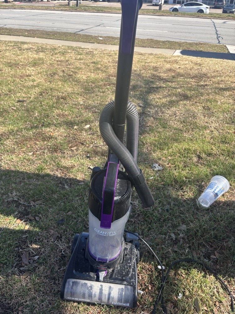 BISSELL CleanView Compact Turbo Upright Vacuum with Quick Release Wand