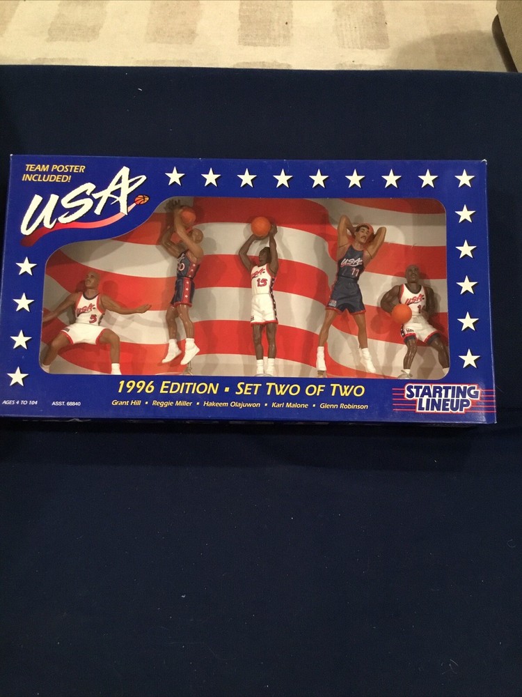 Starting Lineup 1996 USA Olympic DREAM TEAM Edition Set 2 Of 2
