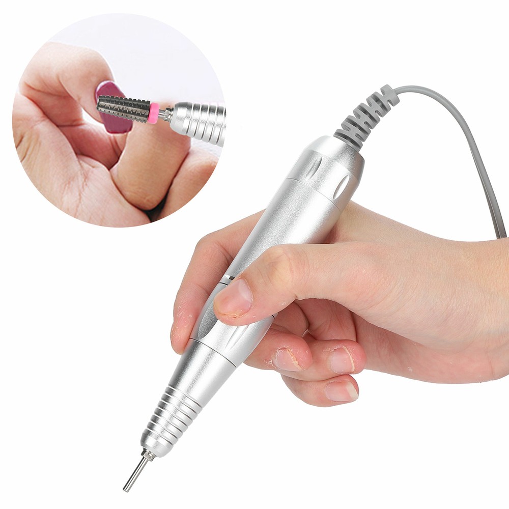 35000rpm Nail Drill Electric Handle Handpiece Machine Pedicure Replacement Pen