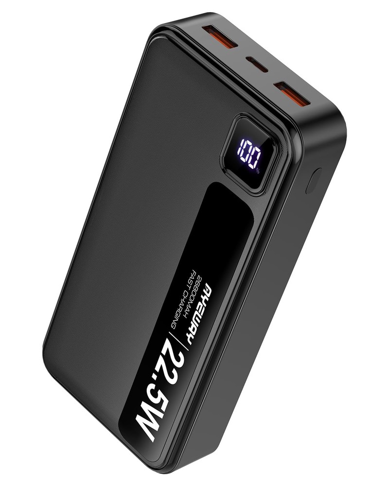 26800mAh USB-C PD 20W Fast Charging Portable Power Bank with USB-A Port