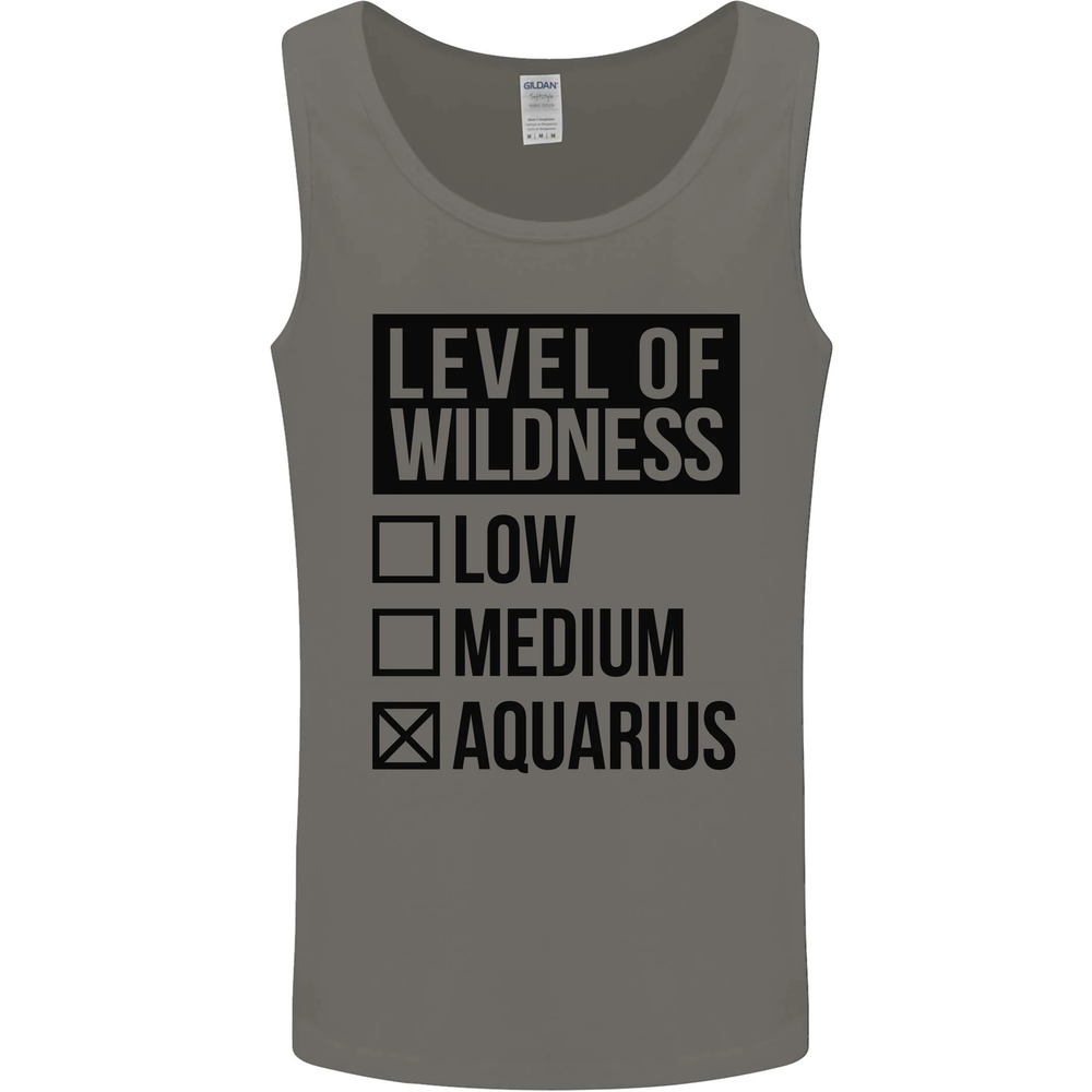 Levels of Wildness Aquarius Mens Vest Tank Top