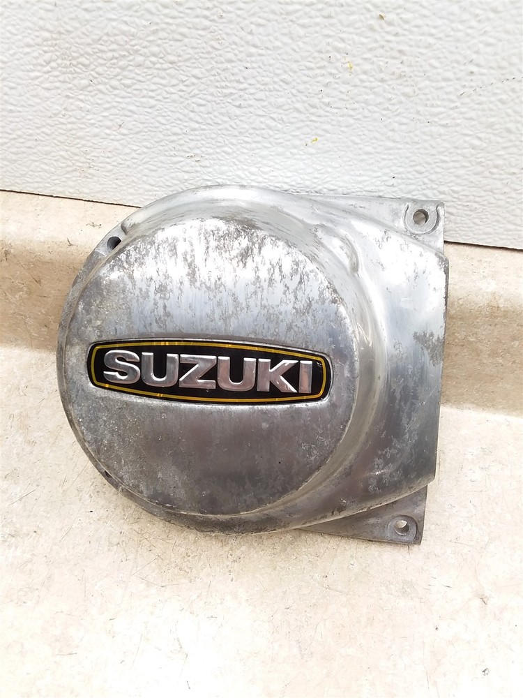 Suzuki 550 GT550 NOS Left Engine Alternator Cover 1970s 11351-34600 #55 ARP E18