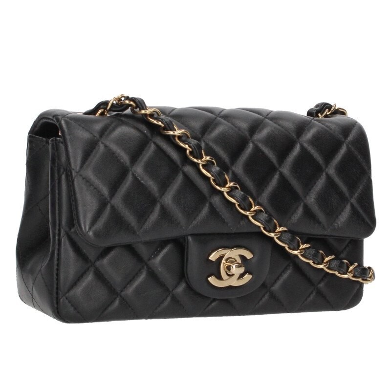 Chanel Mini Matelasse 20 Lambskin Chain Shoulder Bag 422310