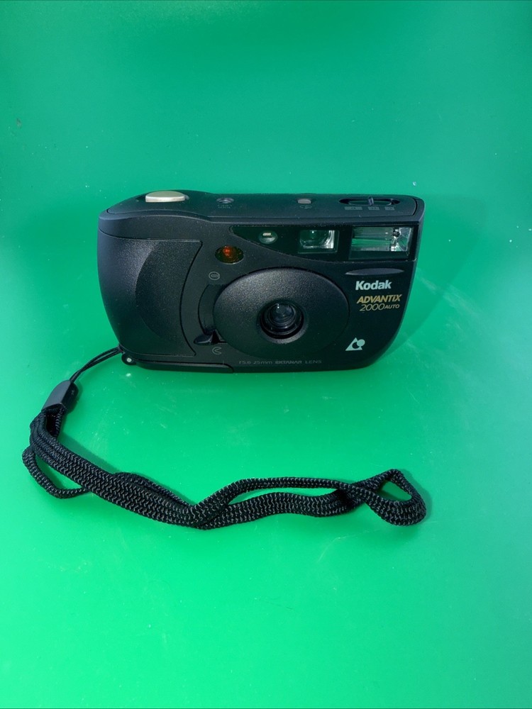 Kodak Advantix Auto APS Film Camera Point & Shoot w/ Wrist Strap