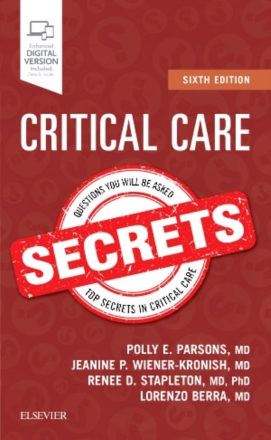 Critical Care Secrets by Polly E. Parsons PAPERBACK 9780323510646
