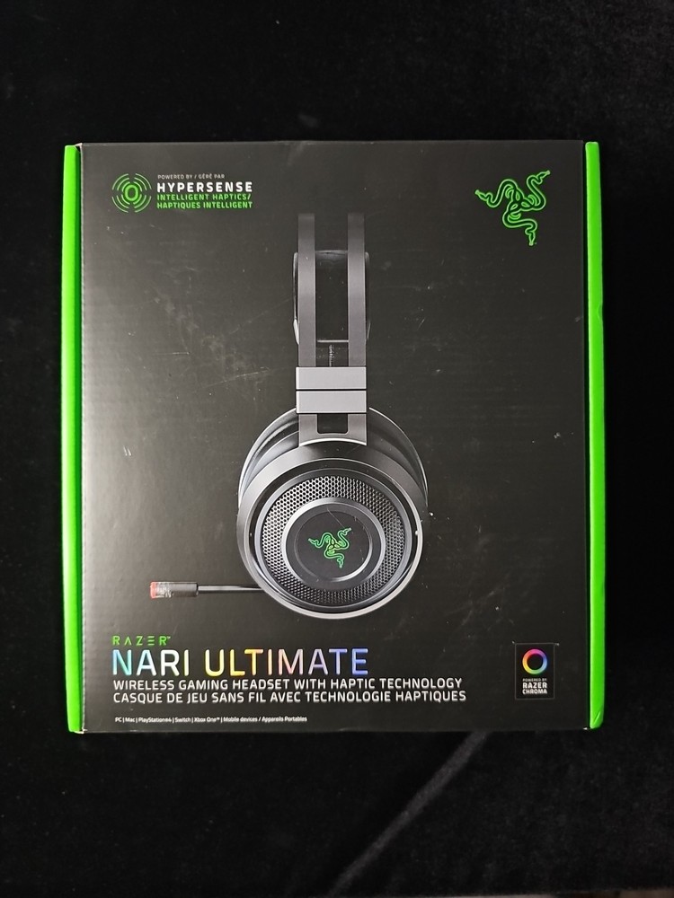 Razer Nari Wireless 7.1 Surround Sound Gaming Headset RC30-026801