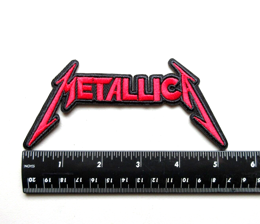 🔥METALLICA HEAVY METAL BAND MUSIC BATTLE VEST JACKET EMBROIDERED IRON ON PATCH