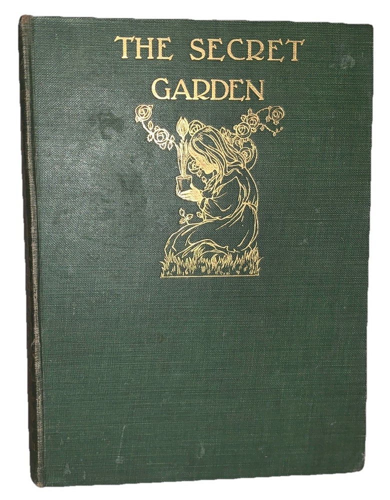 1911, 1st Ed, 1st Printing, THE SECRET GARDEN, by FRANCES HODGSON BURNETT, VG+