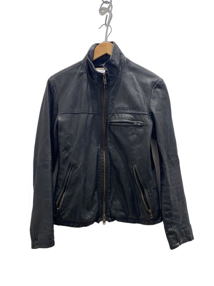 Avirex Leather Jacket Blouson/M/Cowhide/Blk/6121024 2289