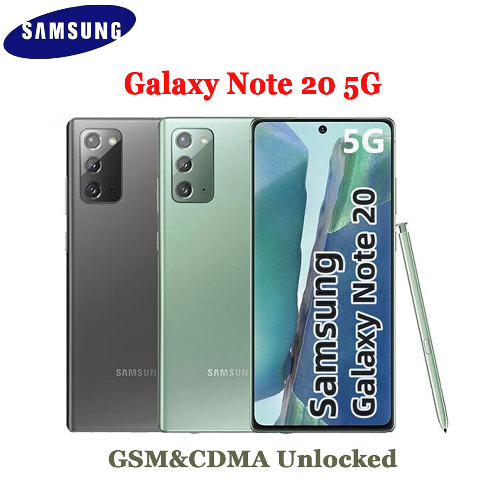 NEW SEALED Samsung Galaxy Note 20 5G (N981U) 128GB 64MP Unlocked All Carriers