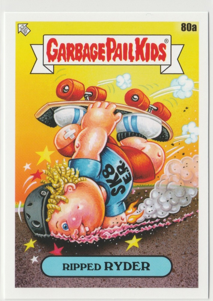 Ripped Ryder Garbage Pail Kids GPK 2024 Kids At Play KAP Series 80a