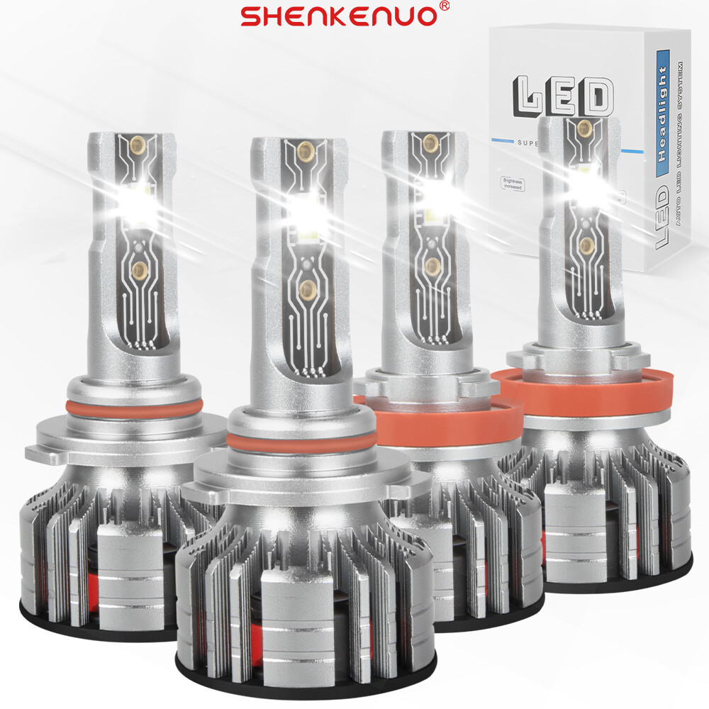 For Toyota Camry XLE SE Sedan 4-Door 2007-2014 LED Headlight High Low Bulbs Kit