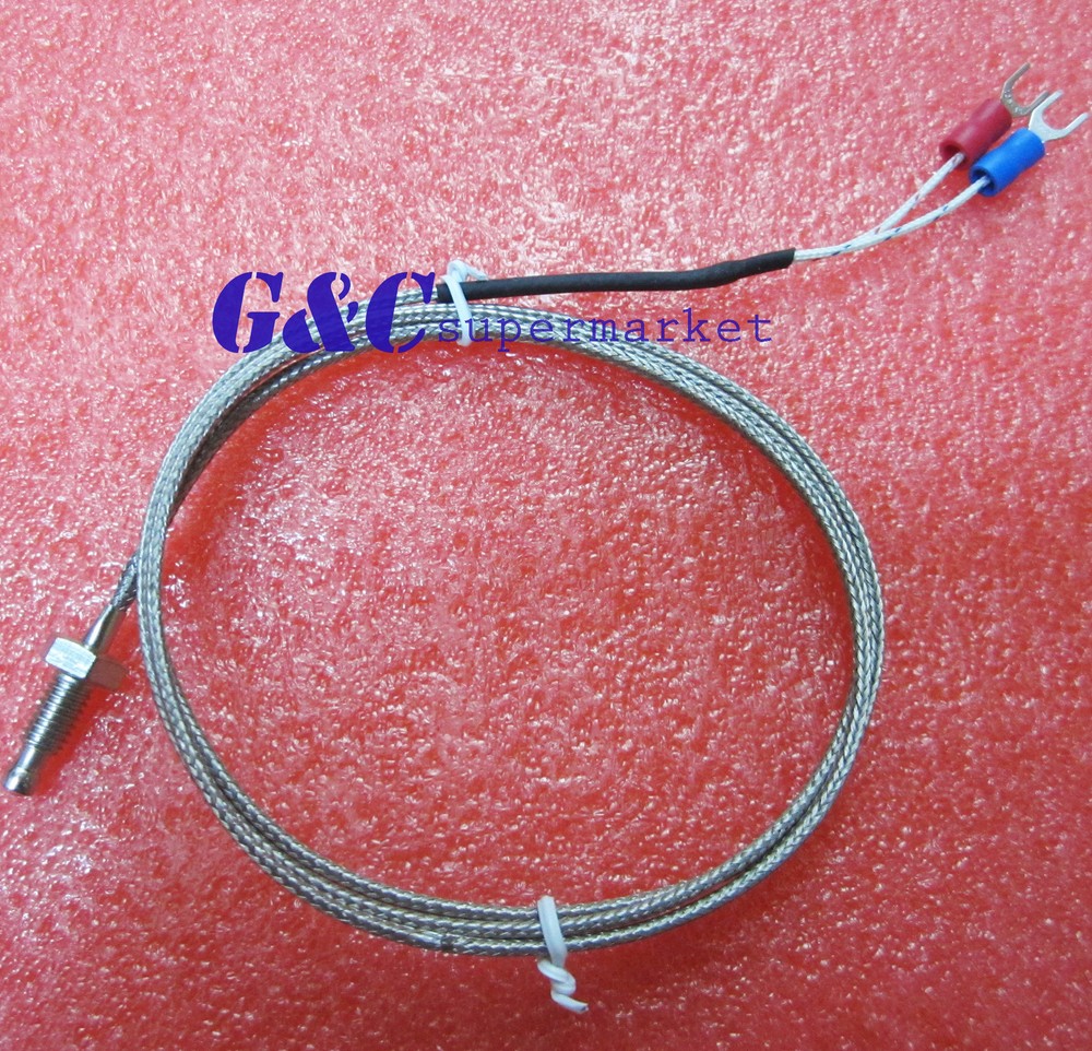 K-type thermocouple M6 2M screw-type thermocouple temperature Control probe