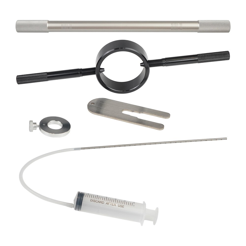 Motorcycle Fork Service Tool Kit Universal High Precision Fork Oil Level Tool；