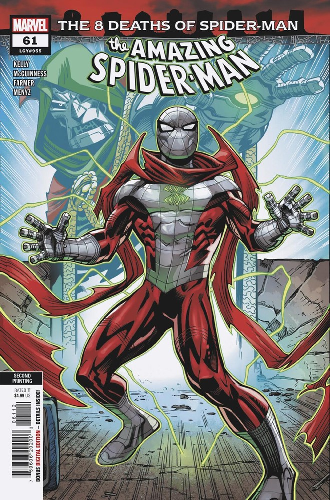 Amazing Spider-Man #61 Ed McGuinness 2nd Printing Variant IN STOCK! NM