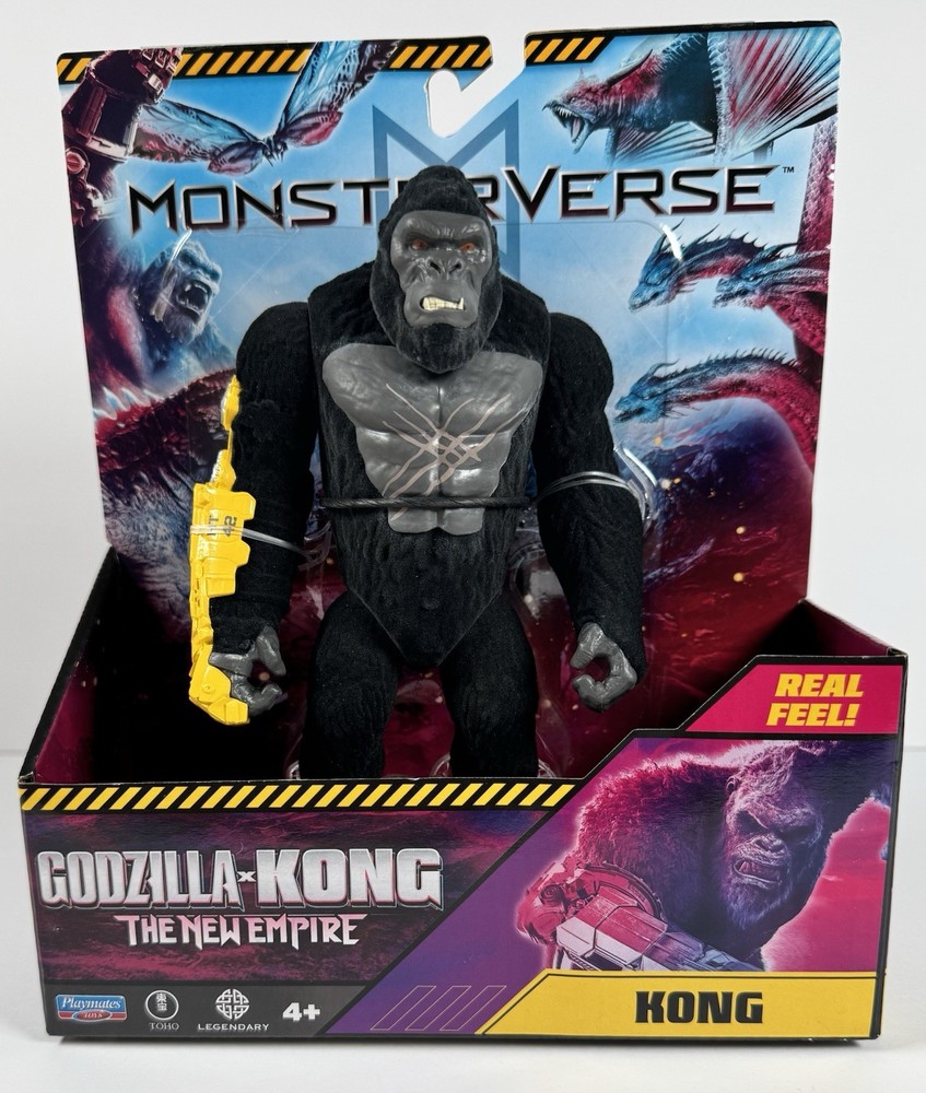 Godzilla x Kong The New Empire Kong Real Feel Action Figure by Playmates New