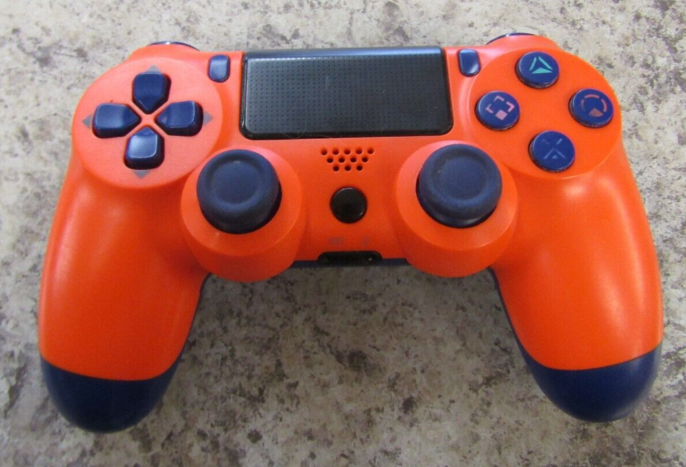 Sony PlayStation Dualshock 4 Controller Sunset Orange Blue  CUH-ZCT2U -deadstick